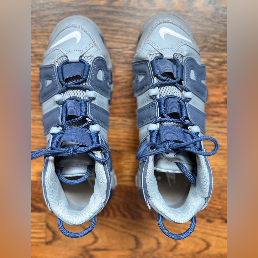 Men’s Nike Air More Uptempo 96 Cool Grey Midnight Navy size 8.5